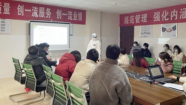 勤抓疫情防控常態(tài)化培訓(xùn)，隨時做好投入防控戰(zhàn)斗準(zhǔn)備